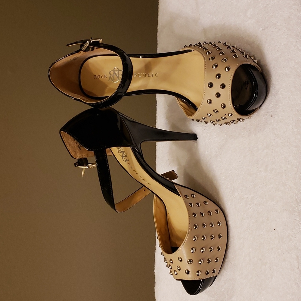 Rock Republic studded heels